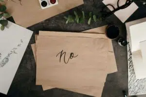 The art of saying no